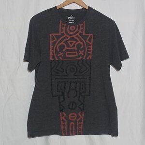 SPRZNY Keith Haring MoMA Museum of Modern Art Collab SS Crewneck - Gray - Sz M*